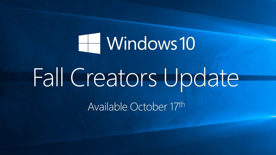 Microsoft-მა Windows 10 Fall Creators Update გამოუშვა