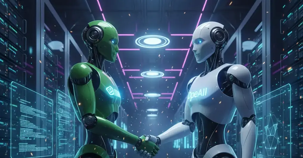 Nvidia OpenAI-is გამოთვლითი რესურსებითა და ფულადი სახსრებით უზრუნველყოფს