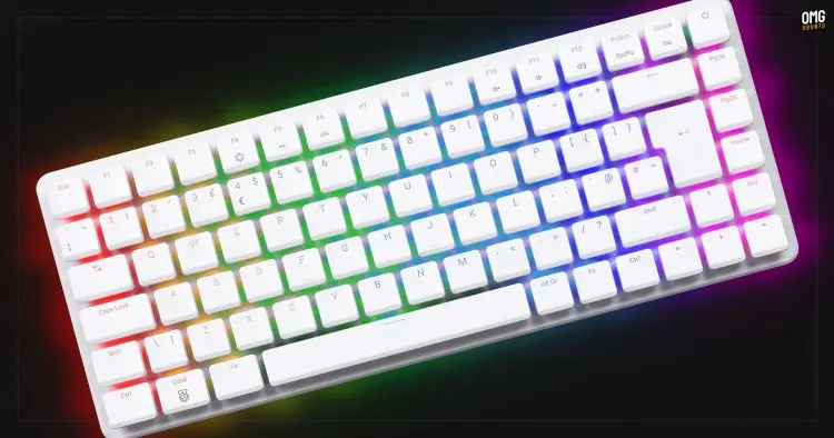 პროგრამირებადი RGB განათება და კლავიშები ლაზერით ამოტვიფრული ასოებით